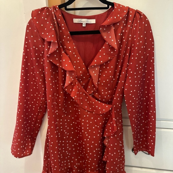 Lovers + Friends Red Star Romper Dress - NWOT ♥️ - Picture 2 of 3